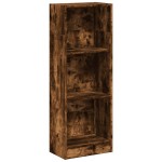 vidaXL Bibliotecă, stejar fumuriu, 40x24x109 cm, lemn prelucrat vidaXL Bibliotecă, stejar fumuriu, 40x24x109 cm, lemn prelucrat