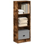 vidaXL Bibliotecă, stejar fumuriu, 40x24x109 cm, lemn prelucrat vidaXL Bibliotecă, stejar fumuriu, 40x24x109 cm, lemn prelucrat