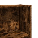 vidaXL Bibliotecă, stejar fumuriu, 40x24x109 cm, lemn prelucrat vidaXL Bibliotecă, stejar fumuriu, 40x24x109 cm, lemn prelucrat