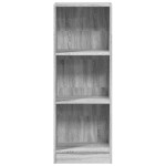 vidaXL Bibliotecă, gri sonoma, 40x24x109 cm, lemn prelucrat vidaXL Bibliotecă, gri sonoma, 40x24x109 cm, lemn prelucrat