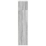 vidaXL Bibliotecă, gri sonoma, 40x24x109 cm, lemn prelucrat vidaXL Bibliotecă, gri sonoma, 40x24x109 cm, lemn prelucrat