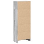 vidaXL Bibliotecă, gri sonoma, 40x24x109 cm, lemn prelucrat vidaXL Bibliotecă, gri sonoma, 40x24x109 cm, lemn prelucrat