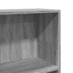 vidaXL Bibliotecă, gri sonoma, 40x24x109 cm, lemn prelucrat vidaXL Bibliotecă, gri sonoma, 40x24x109 cm, lemn prelucrat