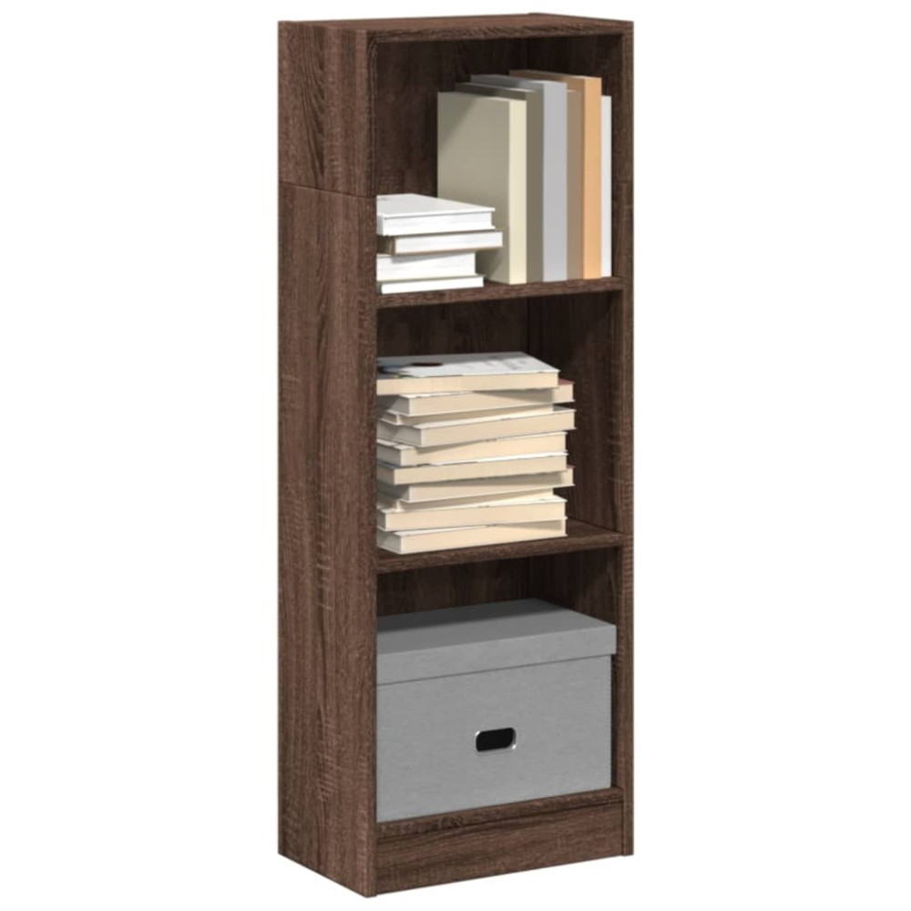 vidaXL Bibliotecă, stejar maro, 40x24x109 cm, lemn prelucrat
