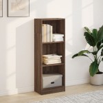 vidaXL Bibliotecă, stejar maro, 40x24x109 cm, lemn prelucrat