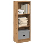 vidaXL Bibliotecă, stejar artizanal, 40x24x109 cm, lemn prelucrat vidaXL Bibliotecă, stejar artizanal, 40x24x109 cm, lemn prelucrat