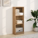 vidaXL Bibliotecă, stejar artizanal, 40x24x109 cm, lemn prelucrat vidaXL Bibliotecă, stejar artizanal, 40x24x109 cm, lemn prelucrat