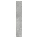 vidaXL Bibliotecă, gri beton, 40x24x143 cm, lemn prelucrat vidaXL Bibliotecă, gri beton, 40x24x143 cm, lemn prelucrat
