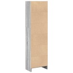 vidaXL Bibliotecă, gri sonoma, 40x24x143 cm, lemn prelucrat vidaXL Bibliotecă, gri sonoma, 40x24x143 cm, lemn prelucrat