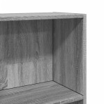 vidaXL Bibliotecă, gri sonoma, 40x24x143 cm, lemn prelucrat vidaXL Bibliotecă, gri sonoma, 40x24x143 cm, lemn prelucrat