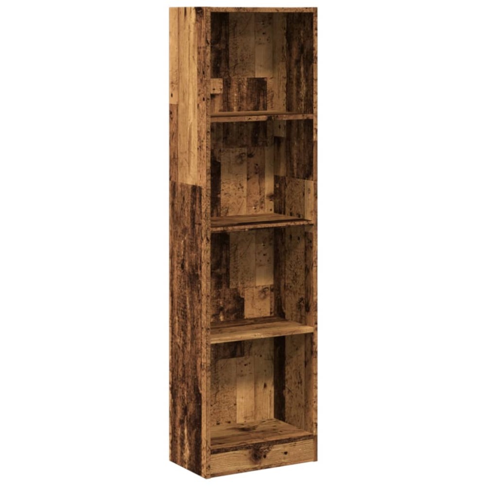 vidaXL Bibliotecă, lemn vechi, 40x24x143 cm, lemn prelucrat