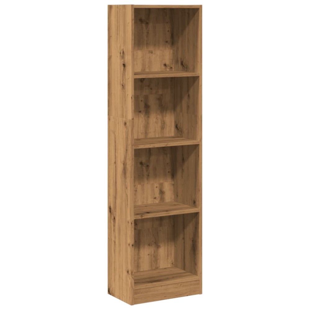 vidaXL Bibliotecă, stejar artizanal, 40x24x143 cm, lemn prelucrat