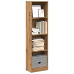 vidaXL Bibliotecă, stejar artizanal, 40x24x143 cm, lemn prelucrat vidaXL Bibliotecă, stejar artizanal, 40x24x143 cm, lemn prelucrat