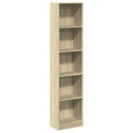 vidaXL Bibliotecă, stejar sonoma, 40x24x176 cm, lemn prelucrat vidaXL Bibliotecă, stejar sonoma, 40x24x176 cm, lemn prelucrat