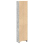 vidaXL Bibliotecă, gri beton, 40x24x176 cm, lemn compozit vidaXL Bibliotecă, gri beton, 40x24x176 cm, lemn compozit