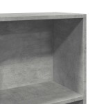 vidaXL Bibliotecă, gri beton, 40x24x176 cm, lemn compozit vidaXL Bibliotecă, gri beton, 40x24x176 cm, lemn compozit