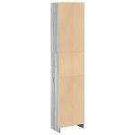 vidaXL Bibliotecă, gri sonoma, 40x24x176 cm, lemn prelucrat vidaXL Bibliotecă, gri sonoma, 40x24x176 cm, lemn prelucrat