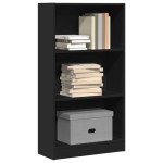 vidaXL Bibliotecă, negru, 60x24x109 cm, lemn prelucrat vidaXL Bibliotecă, negru, 60x24x109 cm, lemn prelucrat