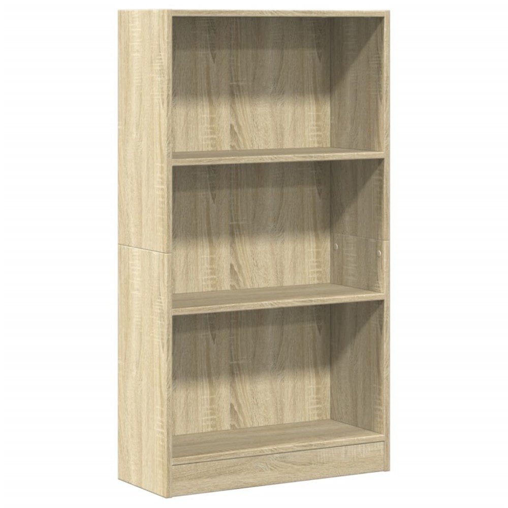 vidaXL Bibliotecă, stejar sonoma, 60x24x109 cm, lemn prelucrat