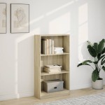vidaXL Bibliotecă, stejar sonoma, 60x24x109 cm, lemn prelucrat vidaXL Bibliotecă, stejar sonoma, 60x24x109 cm, lemn prelucrat