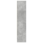 vidaXL Bibliotecă, gri beton, 60x24x109 cm, lemn prelucrat vidaXL Bibliotecă, gri beton, 60x24x109 cm, lemn prelucrat