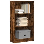 vidaXL Bibliotecă, stejar fumuriu, 60x24x109 cm, lemn prelucrat vidaXL Bibliotecă, stejar fumuriu, 60x24x109 cm, lemn prelucrat