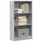 vidaXL Bibliotecă, gri sonoma, 60x24x109 cm, lemn prelucrat vidaXL Bibliotecă, gri sonoma, 60x24x109 cm, lemn prelucrat