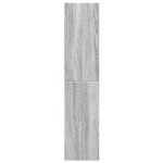 vidaXL Bibliotecă, gri sonoma, 60x24x109 cm, lemn prelucrat vidaXL Bibliotecă, gri sonoma, 60x24x109 cm, lemn prelucrat