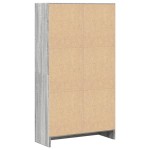 vidaXL Bibliotecă, gri sonoma, 60x24x109 cm, lemn prelucrat vidaXL Bibliotecă, gri sonoma, 60x24x109 cm, lemn prelucrat