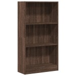 vidaXL Bibliotecă, stejar maro, 60x24x109 cm, lemn prelucrat vidaXL Bibliotecă, stejar maro, 60x24x109 cm, lemn prelucrat