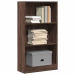 vidaXL Bibliotecă, stejar maro, 60x24x109 cm, lemn prelucrat vidaXL Bibliotecă, stejar maro, 60x24x109 cm, lemn prelucrat