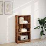vidaXL Bibliotecă, lemn vechi, 60x24x109 cm, lemn prelucrat vidaXL Bibliotecă, lemn vechi, 60x24x109 cm, lemn prelucrat