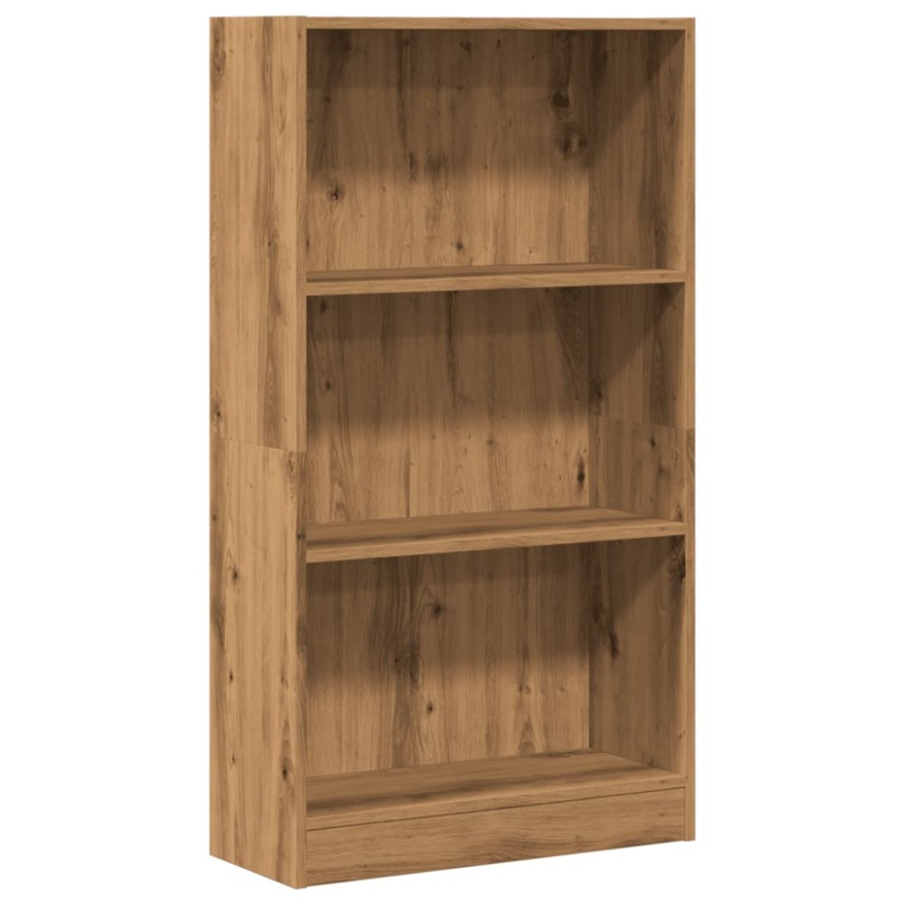vidaXL Bibliotecă, stejar artizanal, 60x24x109 cm, lemn prelucrat