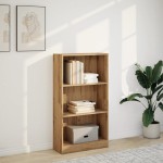 vidaXL Bibliotecă, stejar artizanal, 60x24x109 cm, lemn prelucrat vidaXL Bibliotecă, stejar artizanal, 60x24x109 cm, lemn prelucrat