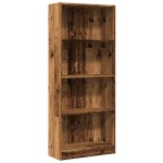 vidaXL Bibliotecă, lemn vechi, 60x24x143 cm, lemn prelucrat vidaXL Bibliotecă, lemn vechi, 60x24x143 cm, lemn prelucrat