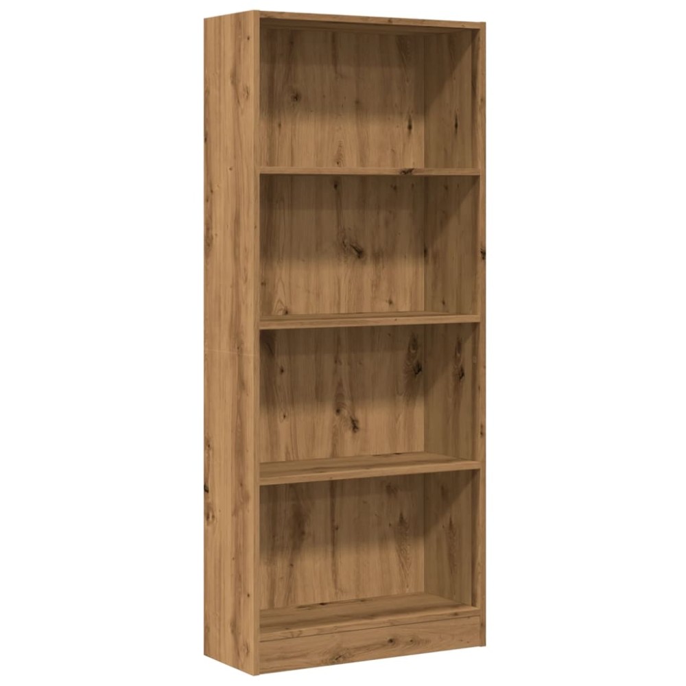 vidaXL Bibliotecă, stejar artizanal, 60x24x143 cm, lemn prelucrat