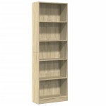 vidaXL Bibliotecă, stejar sonoma, 60x24x176 cm, lemn prelucrat vidaXL Bibliotecă, stejar sonoma, 60x24x176 cm, lemn prelucrat