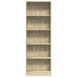 vidaXL Bibliotecă, stejar sonoma, 60x24x176 cm, lemn prelucrat vidaXL Bibliotecă, stejar sonoma, 60x24x176 cm, lemn prelucrat
