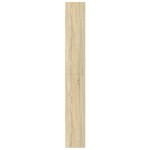 vidaXL Bibliotecă, stejar sonoma, 60x24x176 cm, lemn prelucrat vidaXL Bibliotecă, stejar sonoma, 60x24x176 cm, lemn prelucrat