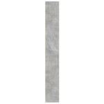 vidaXL Bibliotecă, gri beton, 60x24x176 cm, lemn prelucrat vidaXL Bibliotecă, gri beton, 60x24x176 cm, lemn prelucrat