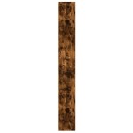 vidaXL Bibliotecă, stejar fumuriu, 60x24x176 cm, lemn prelucrat vidaXL Bibliotecă, stejar fumuriu, 60x24x176 cm, lemn prelucrat
