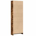 vidaXL Bibliotecă, stejar fumuriu, 60x24x176 cm, lemn prelucrat vidaXL Bibliotecă, stejar fumuriu, 60x24x176 cm, lemn prelucrat