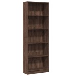 vidaXL Bibliotecă, stejar maro, 60x24x176 cm, lemn prelucrat vidaXL Bibliotecă, stejar maro, 60x24x176 cm, lemn prelucrat