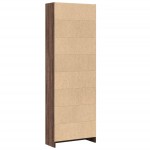 vidaXL Bibliotecă, stejar maro, 60x24x176 cm, lemn prelucrat vidaXL Bibliotecă, stejar maro, 60x24x176 cm, lemn prelucrat