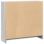 vidaXL Bibliotecă, gri sonoma, 80x24x76 cm, lemn prelucrat vidaXL Bibliotecă, gri sonoma, 80x24x76 cm, lemn prelucrat
