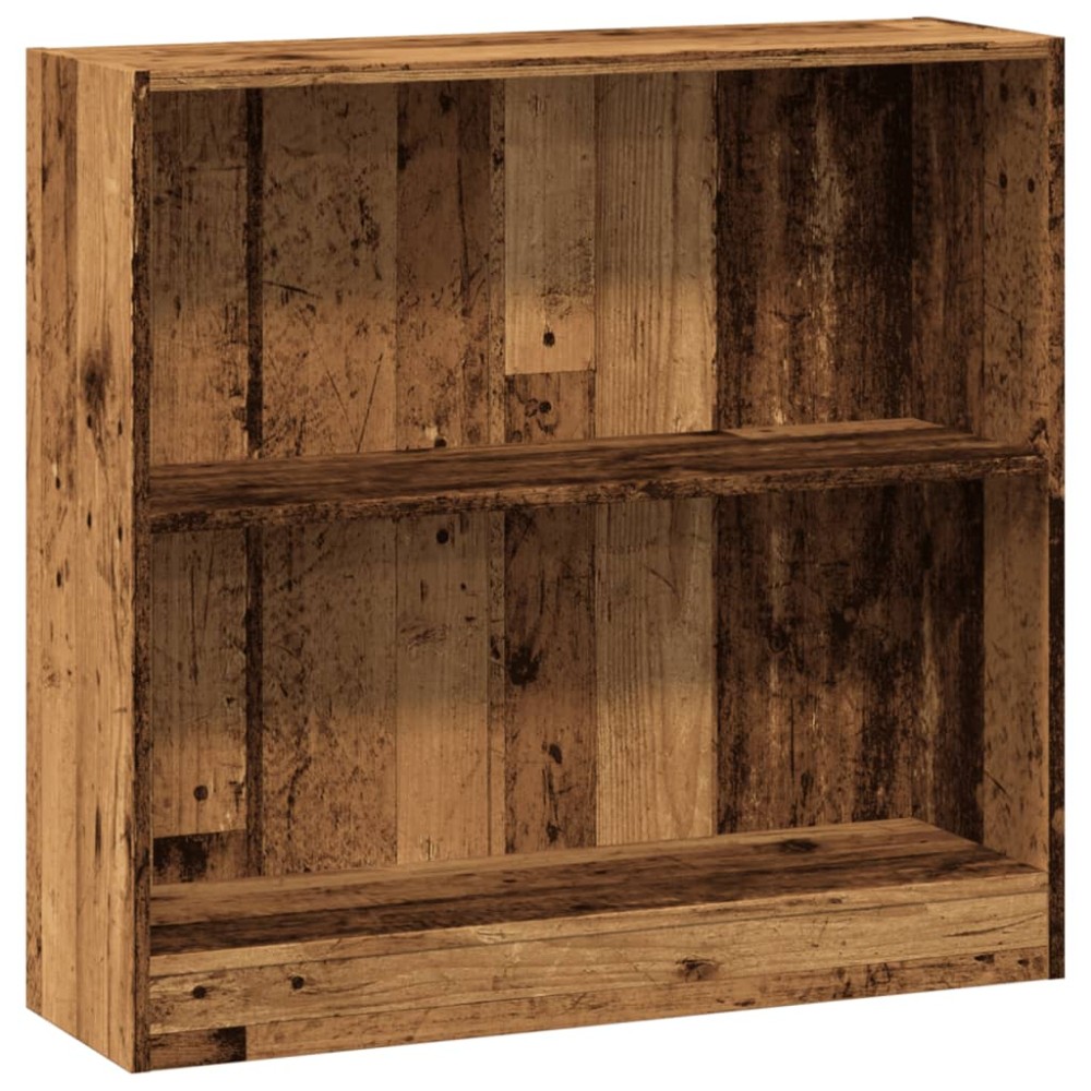 vidaXL Bibliotecă, lemn vechi, 80x24x76 cm, lemn prelucrat