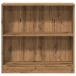 vidaXL Bibliotecă, stejar artizanal, 80x24x76 cm, lemn prelucrat vidaXL Bibliotecă, stejar artizanal, 80x24x76 cm, lemn prelucrat