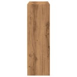vidaXL Bibliotecă, stejar artizanal, 80x24x76 cm, lemn prelucrat vidaXL Bibliotecă, stejar artizanal, 80x24x76 cm, lemn prelucrat