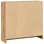 vidaXL Bibliotecă, stejar artizanal, 80x24x76 cm, lemn prelucrat vidaXL Bibliotecă, stejar artizanal, 80x24x76 cm, lemn prelucrat