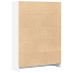vidaXL Bibliotecă, alb, 80x24x109 cm, lemn prelucrat vidaXL Bibliotecă, alb, 80x24x109 cm, lemn prelucrat